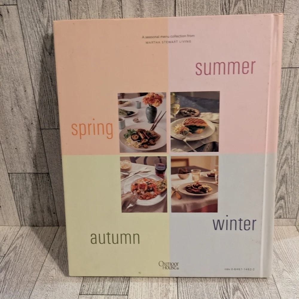 Martha Stewart Living Cookbook - White and Brown Cover
